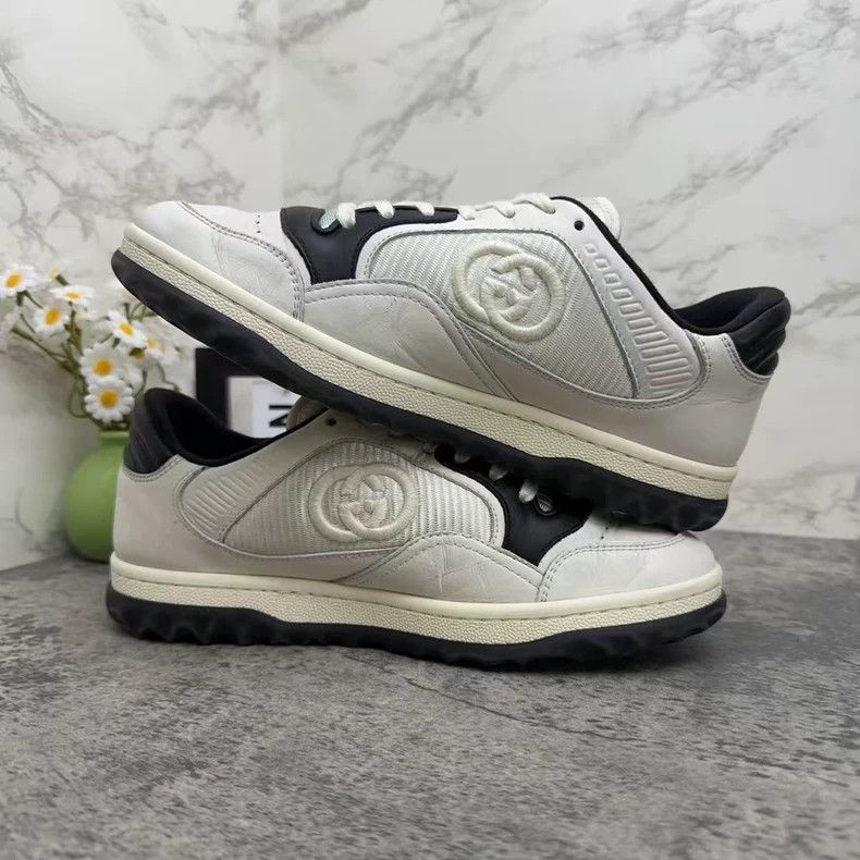 Gucci Gucci Max80 Black and White Sneakers Size US 8 / EU 41 - 4 Thumbnail