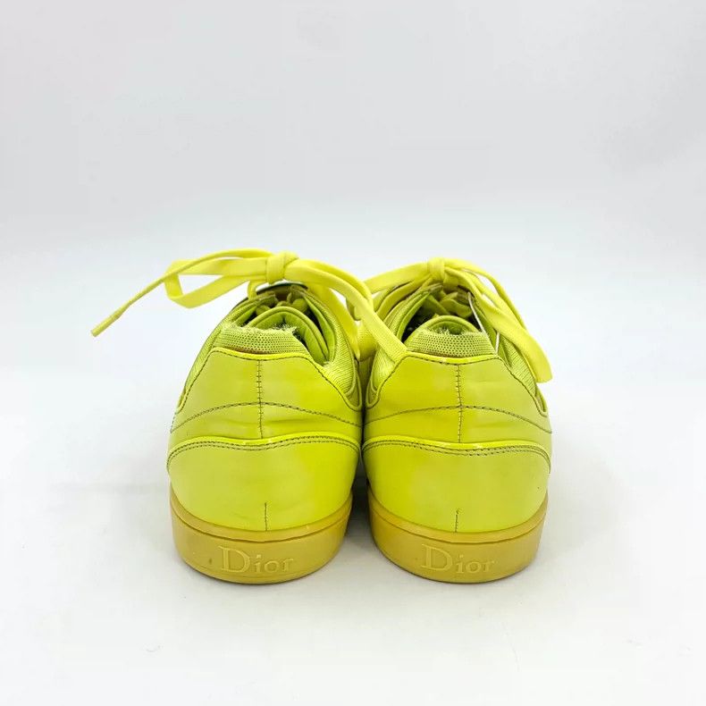Dior Dior Fluorescent Yellow Casual Athletic Sneakers Size US 5 / EU 37 - 4 Thumbnail