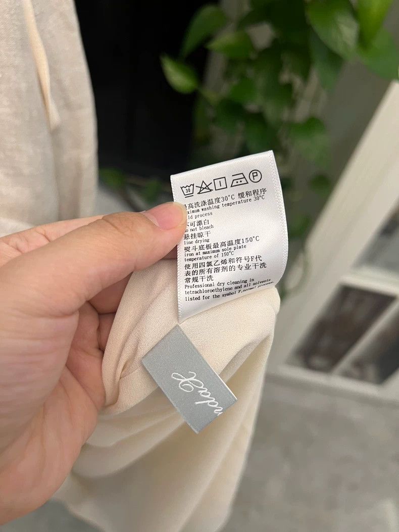 The Row Short Natural Linen Loose Dress Size S-yf Size 24" / US 00 / IT 34 - 6 Thumbnail