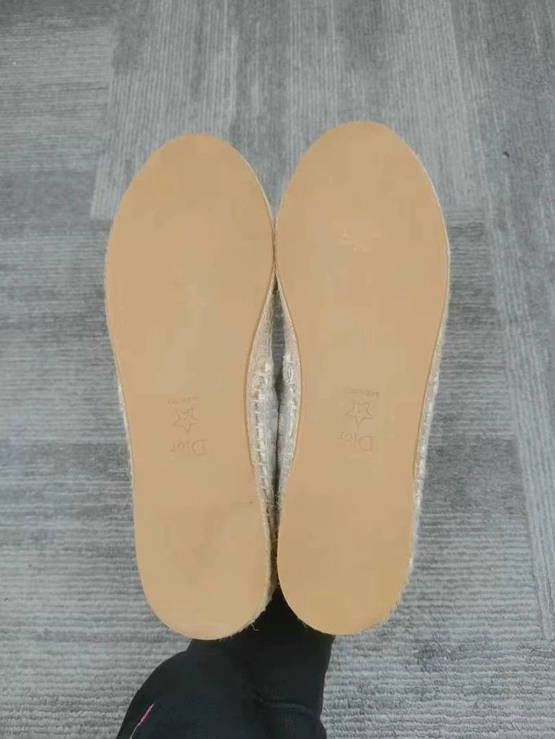 Dior Dior Gray Canvas Fisherman Shoes Size 38 Size US 9 / EU 42 - 6 Thumbnail
