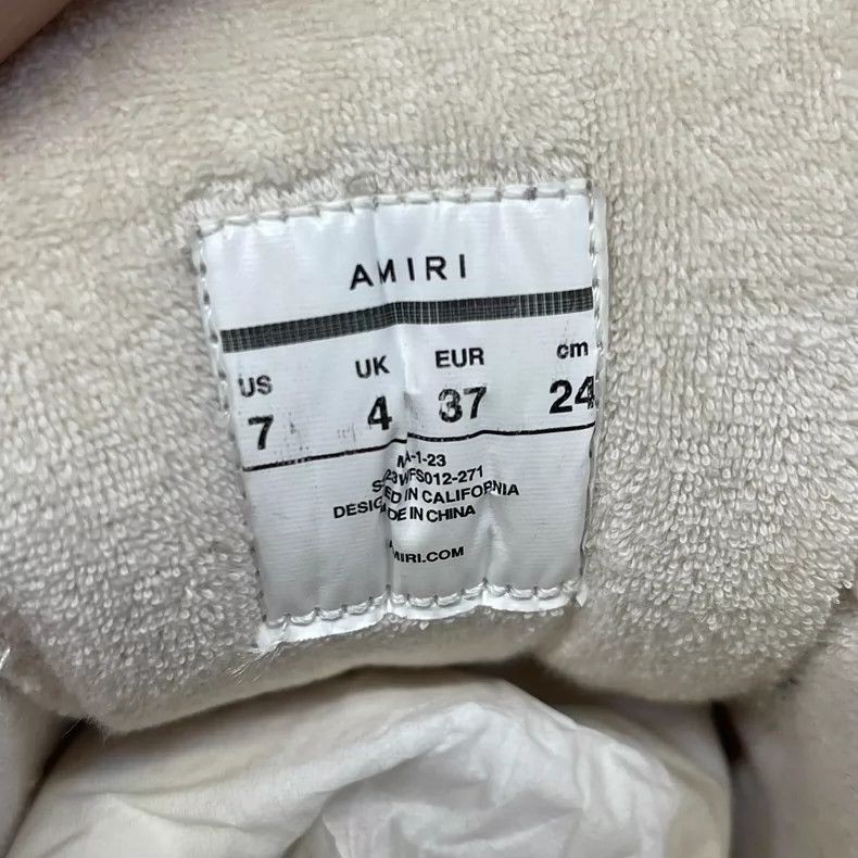 Amiri Amiri Sneakers Size 37 White Color Size US 6 / EU 39 - 8 Thumbnail