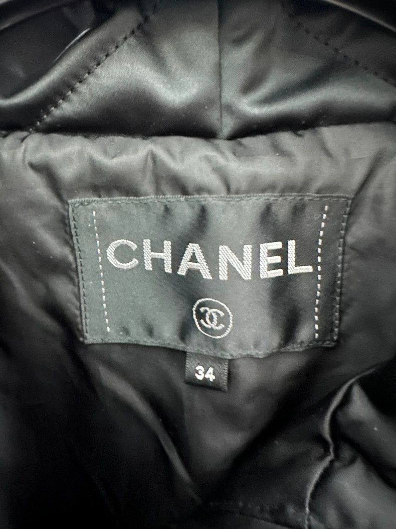 Chanel Chanel Quilted Belted Cotton Jacket Size L / US 10 / IT 46 - 2 Thumbnail
