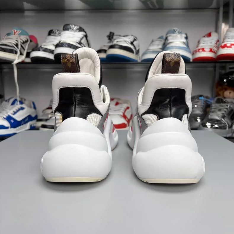 Louis Vuitton LV Dad Shoes in White and Red Size US 10 / EU 43 - 5 Thumbnail