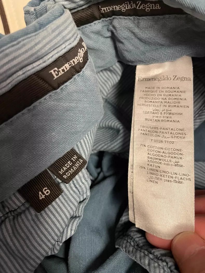 Ermenegildo Zegna Ermenegildo Zegna Men's Casual Pants Size US 44 / EU 60 - 6 Thumbnail