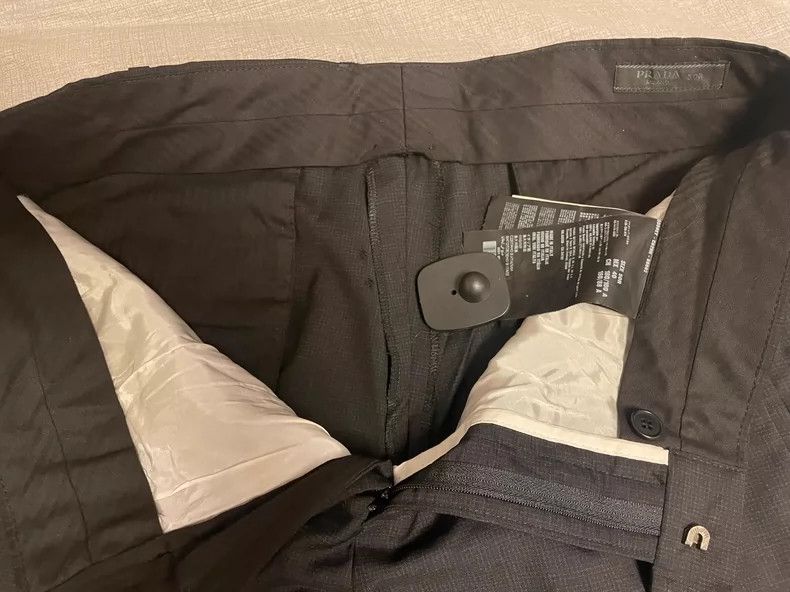 Prada Prada Casual Pants with Black Gray Check Size US 44 / EU 60 - 4 Thumbnail