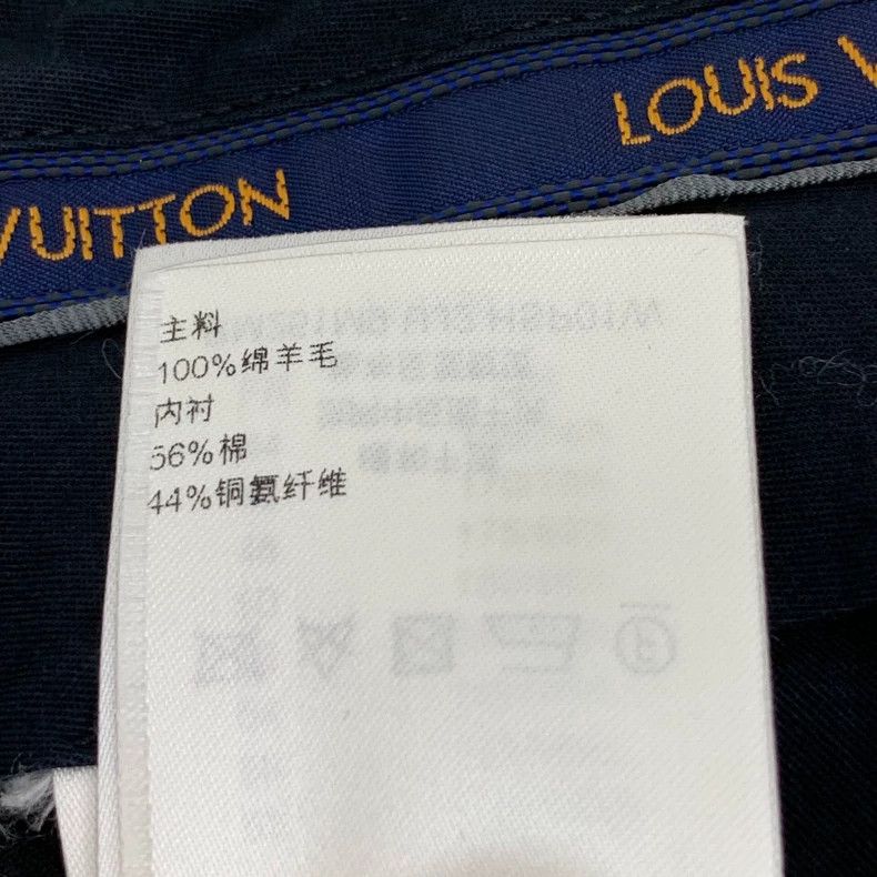 Louis Vuitton Louis Vuitton Black Casual Pants Size 52 Size US 44 / EU 60 - 8 Thumbnail