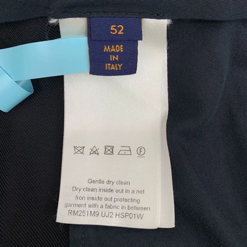 Louis Vuitton Louis Vuitton Black Casual Pants Size 52 Size US 44 / EU 60 - 7 Thumbnail