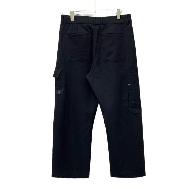 Louis Vuitton Louis Vuitton Black Casual Pants Size 52 Size US 44 / EU 60 - 2 Thumbnail