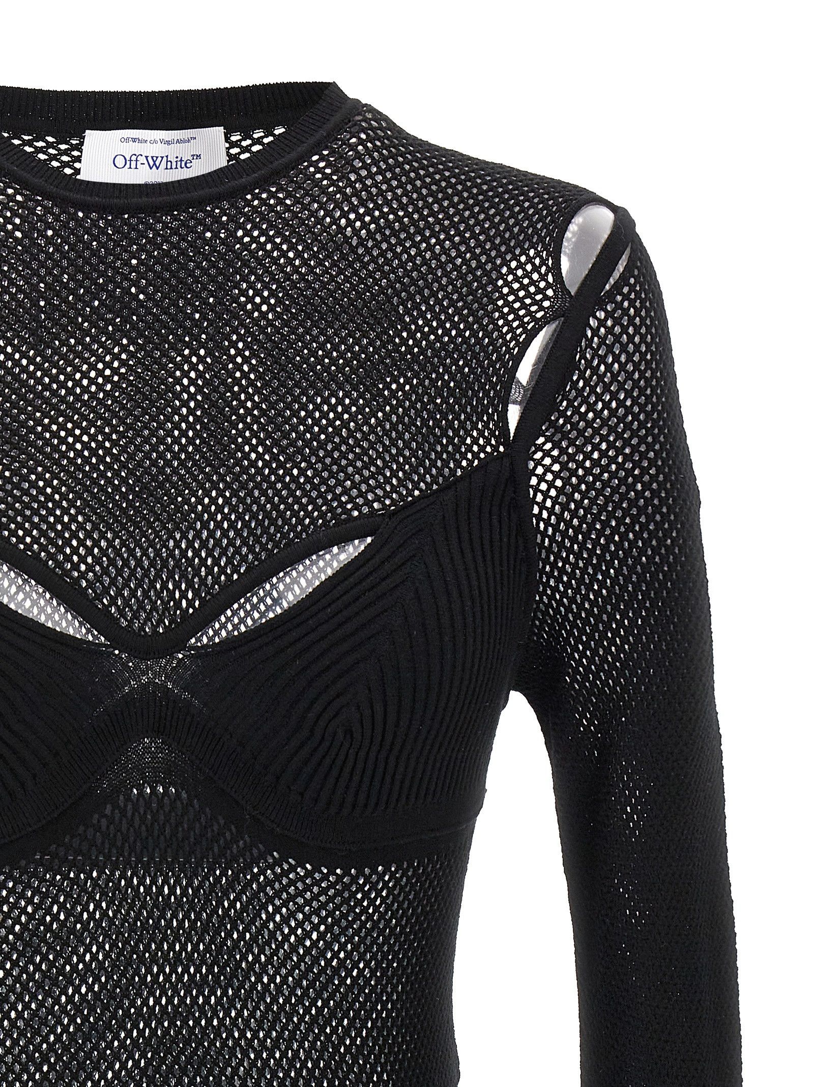 Off-White 'Net Arrow Bralette' Top Size M / US 6-8 / IT 42-44 - 3 Thumbnail