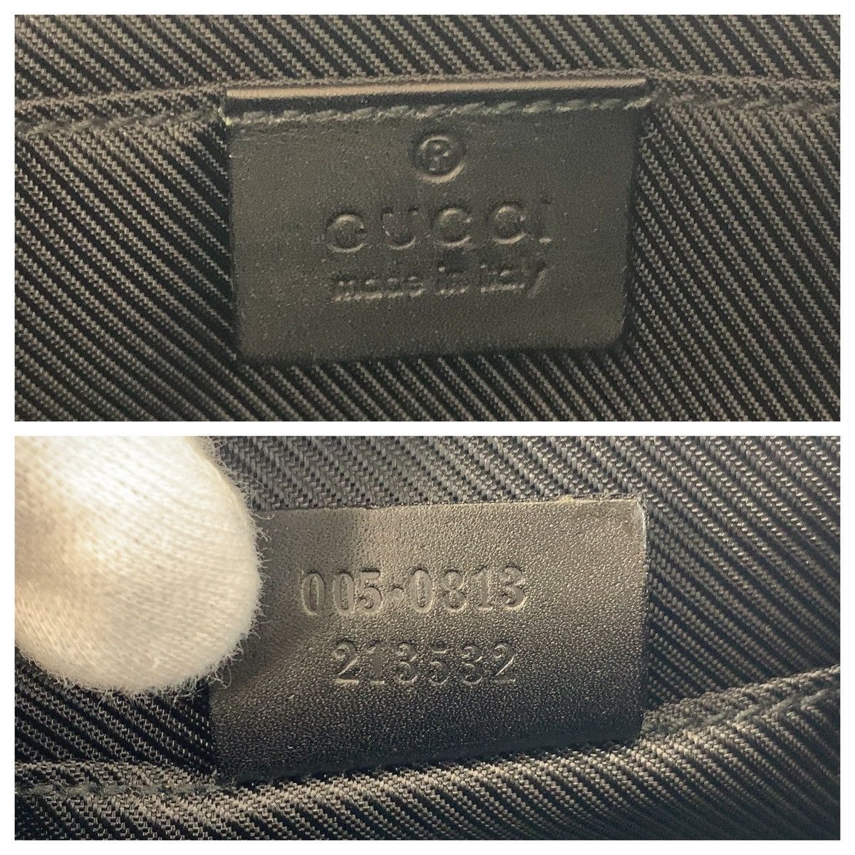 Gucci Gucci Gucci GG Canvas Leather Shoulder Bag Canvas Shoulder Bag 005 0813 DUTY FREE for USA Size ONE SIZE - 4 Thumbnail