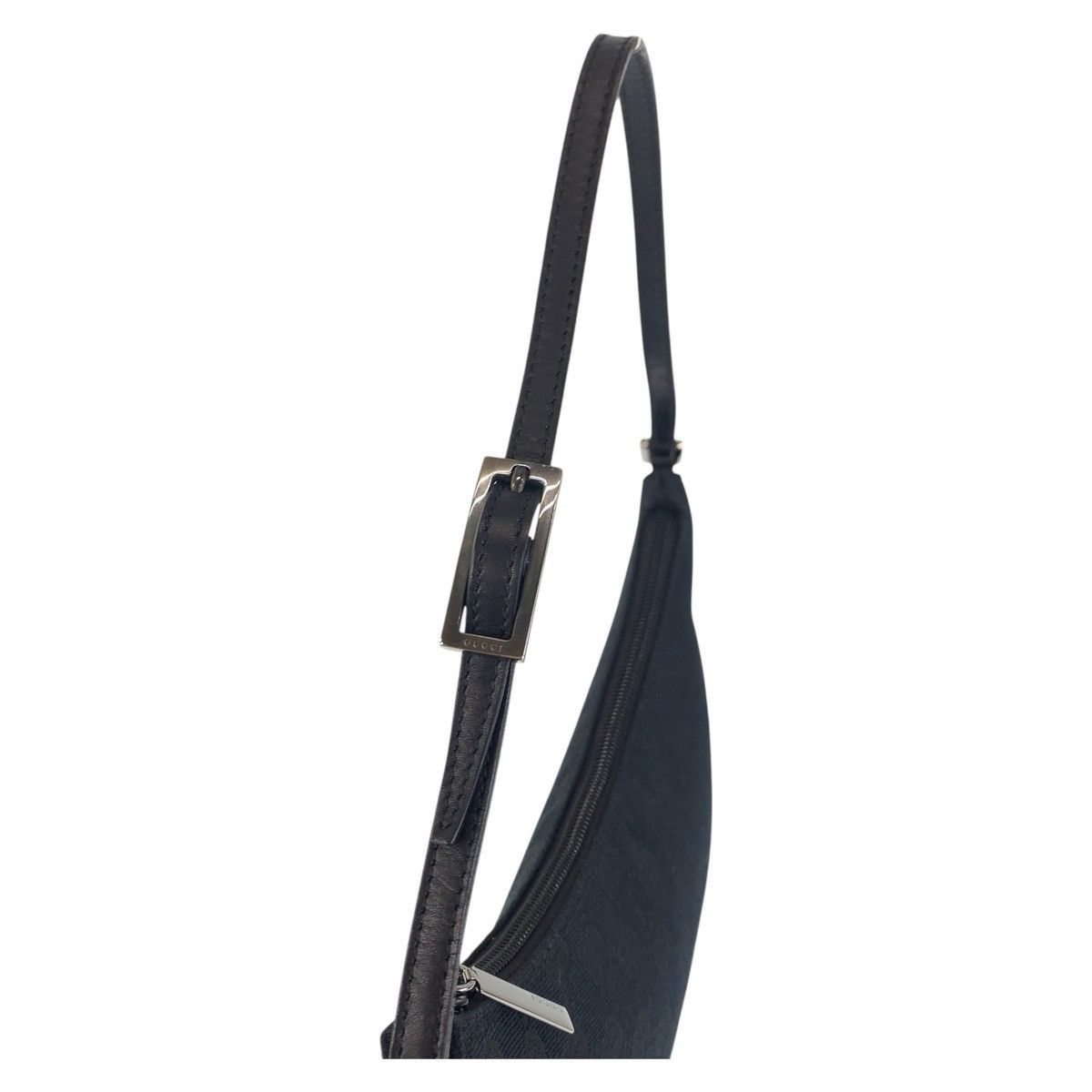 Gucci Gucci Gucci GG Canvas Leather Shoulder Bag Canvas Shoulder Bag 005 0813 DUTY FREE for USA Size ONE SIZE - 7 Thumbnail