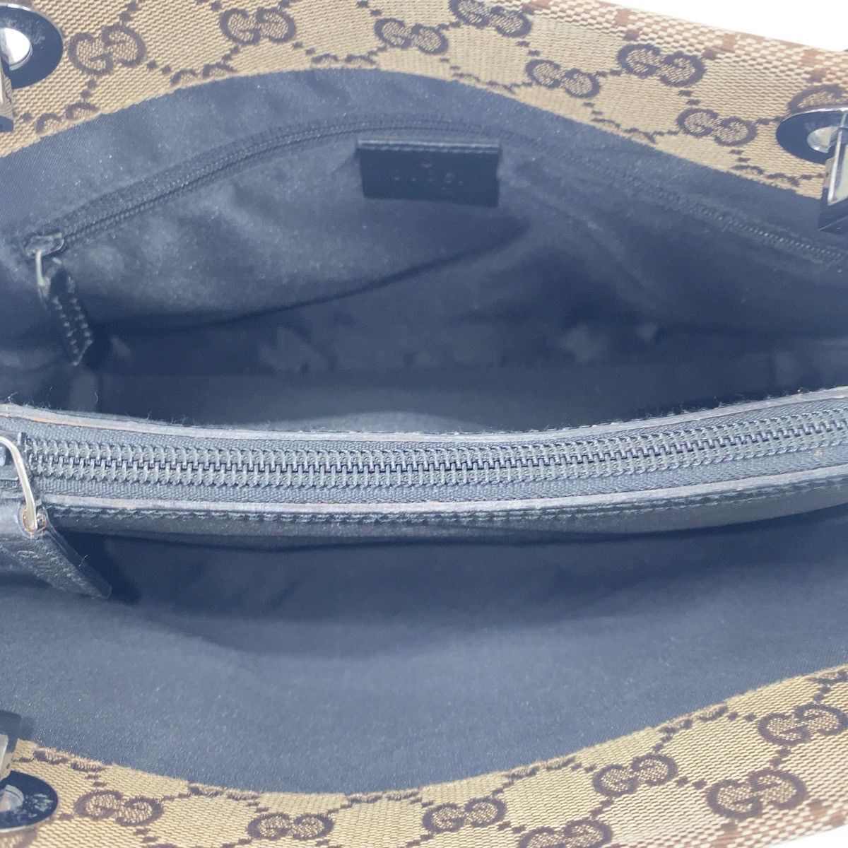 Gucci Gucci Gucci Bamboo GG Canvas Tote Bag Canvas Tote Bag 002 1016 DUTY FREE for USA Size ONE SIZE - 7 Thumbnail