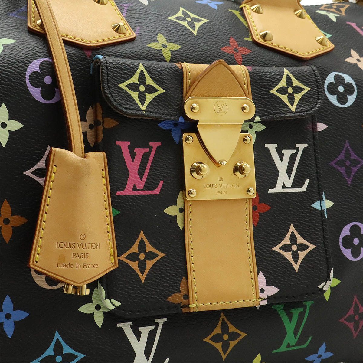 Louis Vuitton Louis Vuitton Louis Vuitton Speedy30 Monogram Handbag Canvas Handbag M92642 DUTY FREE for USA Size ONE SIZE - 8 Thumbnail
