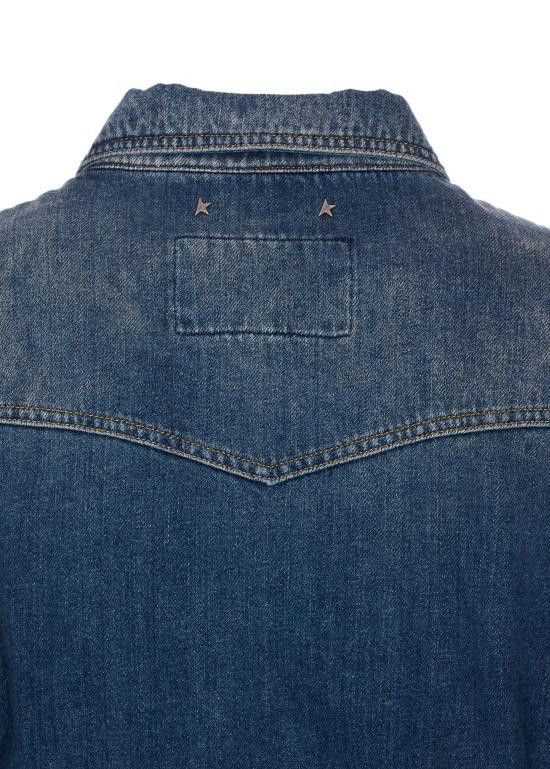 Golden Goose GOLDEN GOOSE Women Mid Skirts GWP00714 P00062450100 Blue Size M / US 6-8 / IT 42-44 - 3 Thumbnail