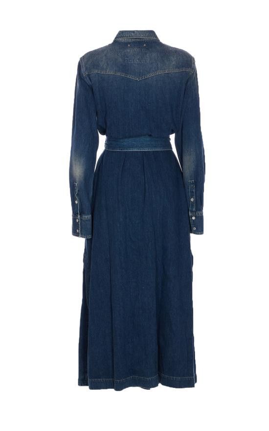 Golden Goose GOLDEN GOOSE Women Mid Skirts GWP00714 P00062450100 Blue Size M / US 6-8 / IT 42-44 - 2 Thumbnail