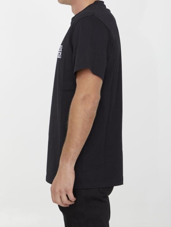 Loewe LOEWE Men T-Shirts H526Y22X75 BLACK Size US L / EU 52-54 / 3 - 3 Thumbnail