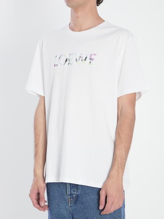 Loewe LOEWE Men T-Shirts H526Y22XCM WHITE Size US XL / EU 56 / 4 - 2 Thumbnail