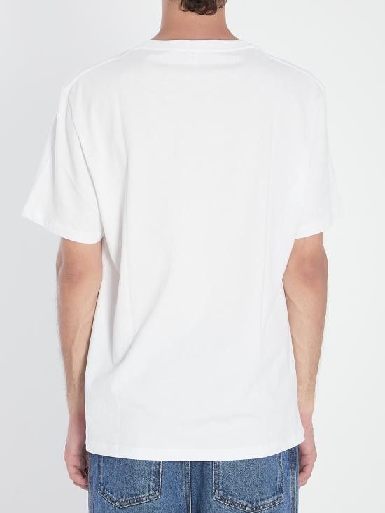 Loewe LOEWE Men T-Shirts H526Y22XCM WHITE Size US XL / EU 56 / 4 - 4 Thumbnail