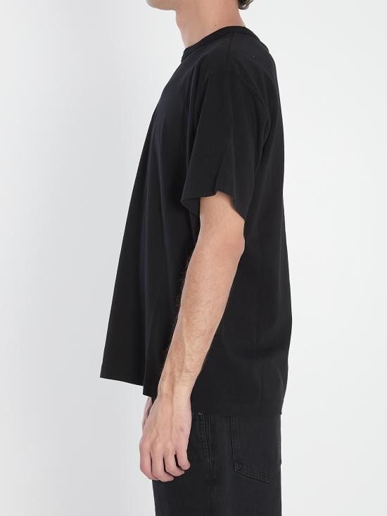 Stone Island STONE ISLAND Men T-Shirts K1S152100025 BLACK Size US L / EU 52-54 / 3 - 3 Thumbnail