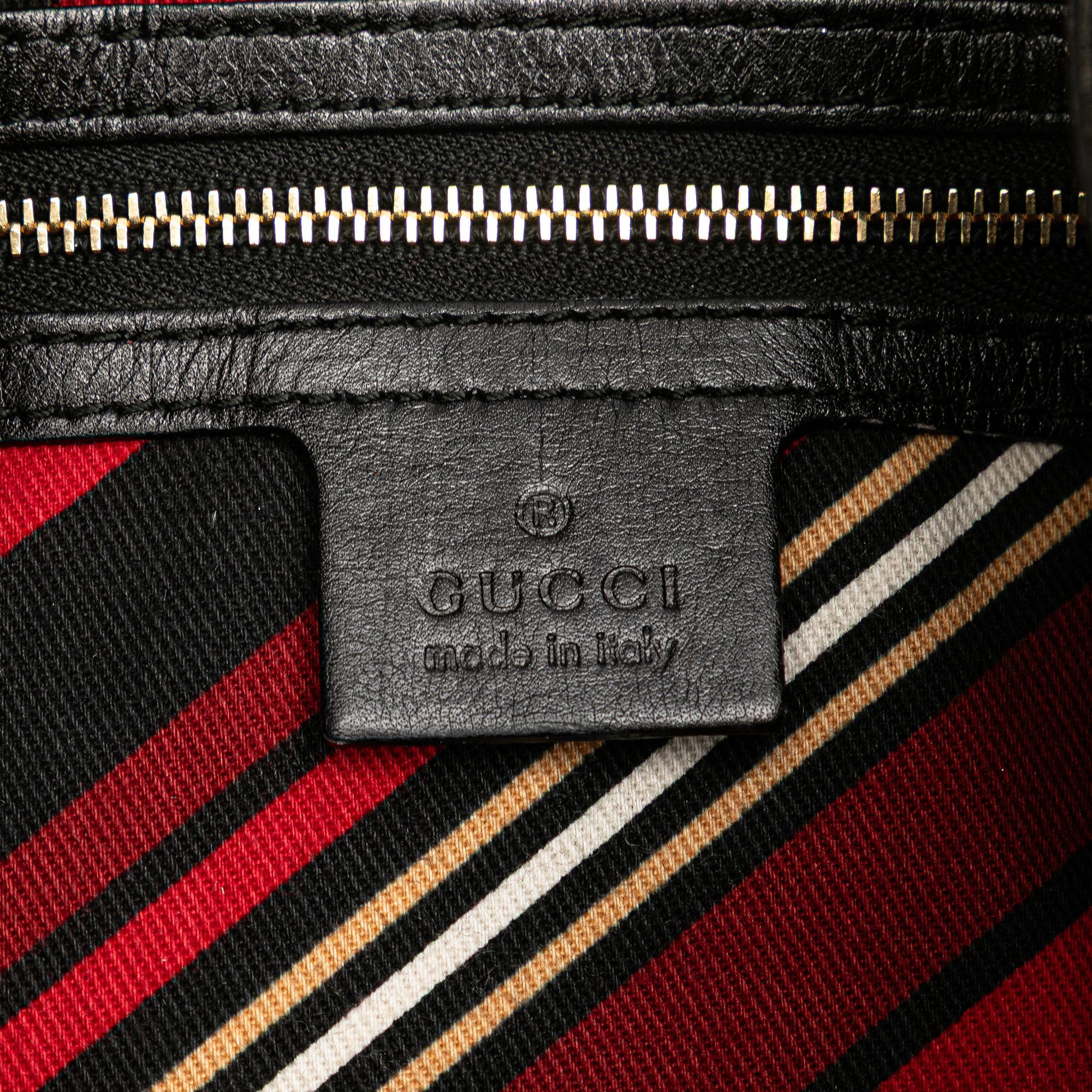 Gucci Gucci Medium Leather Britt Shoulder Bag Size ONE SIZE - 5 Thumbnail