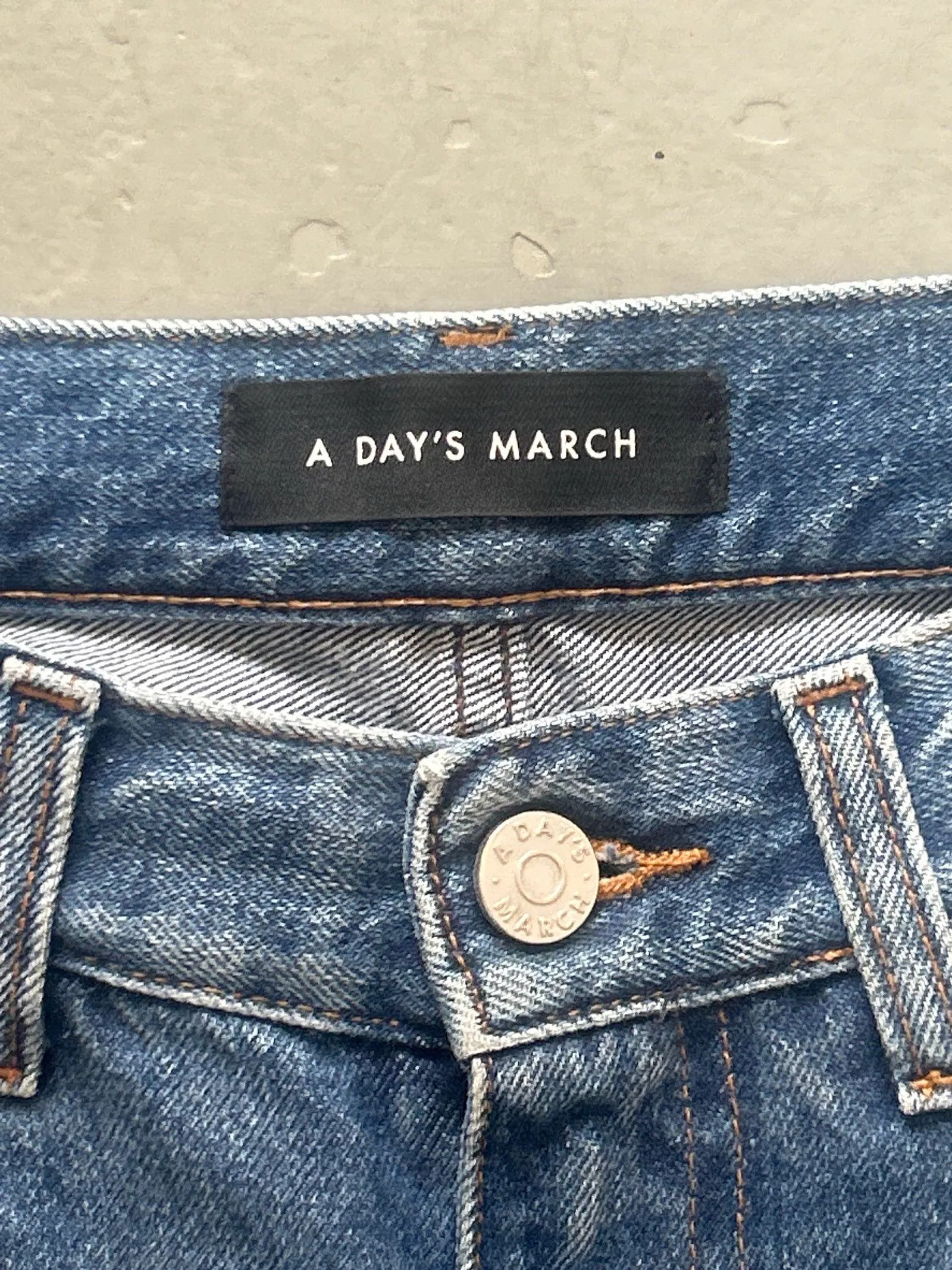 A Day's March A Day's March Demin NO.2 Jeans Size 25" / US 0 / IT 36 - 3 Thumbnail