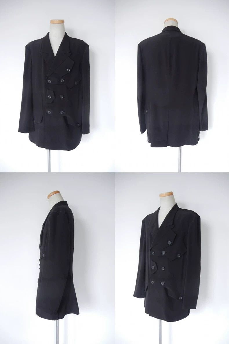 Yohji Yamamoto Yohji Yamamoto Deconstructed Silk Jacket Size US M / EU 48-50 / 2 - 3 Thumbnail