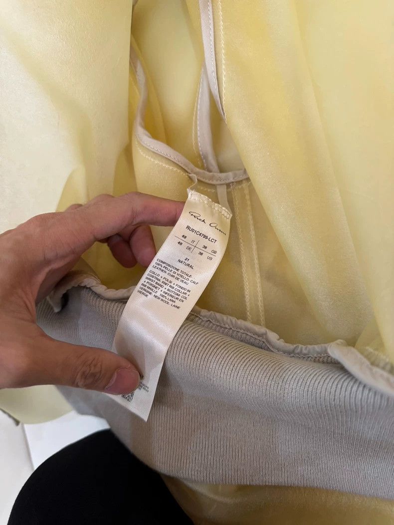 Rick Owens Rick Owens Transparent Bomber Jacket Size US M / EU 48-50 / 2 - 3 Thumbnail