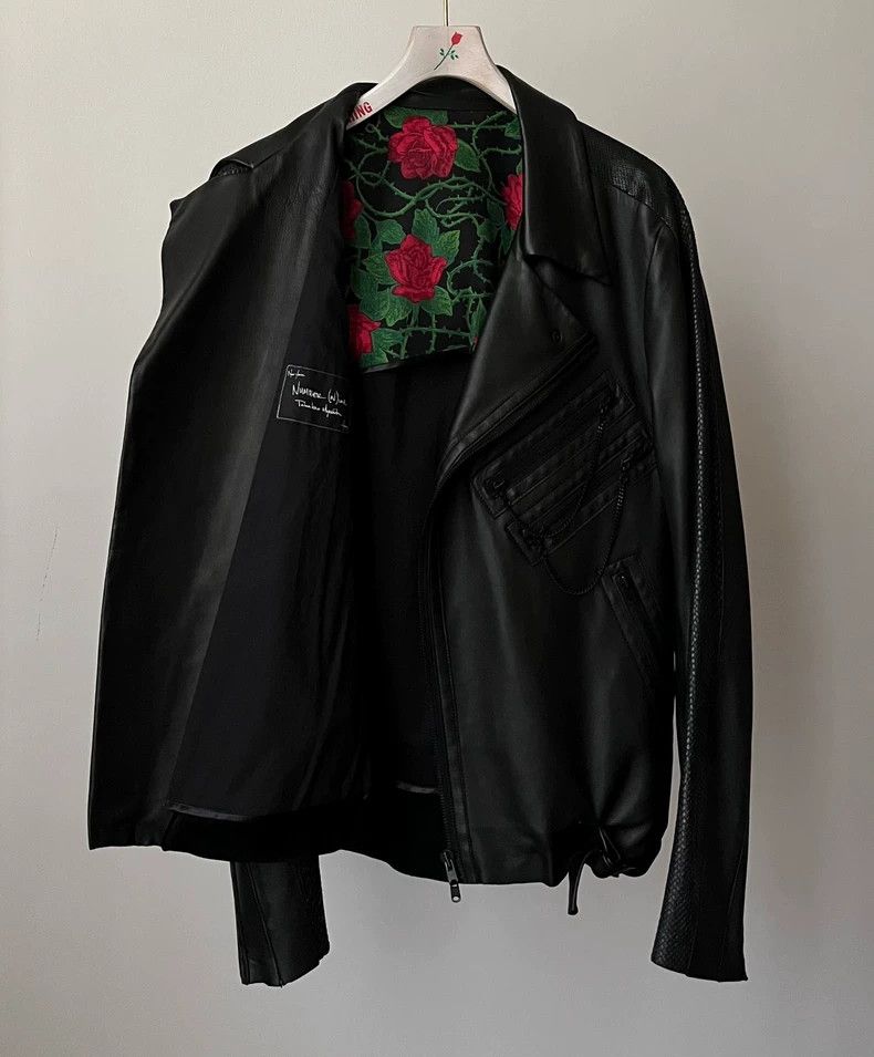 Number (N)ine Knight Leather Jacket by Number Nine Size US M / EU 48-50 / 2 - 4 Thumbnail