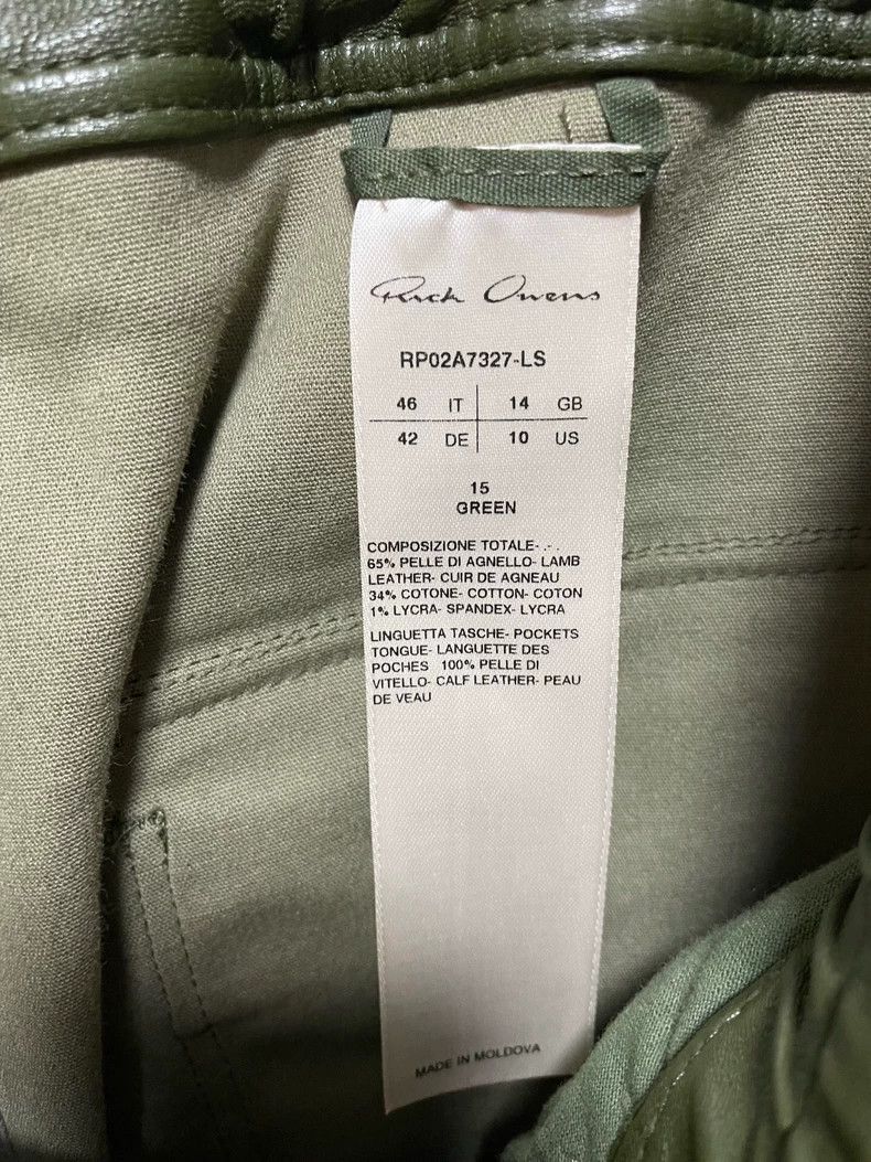 Rick Owens Rick Owens Five Zip Leather Pants Size US 34 / EU 50 - 3 Thumbnail