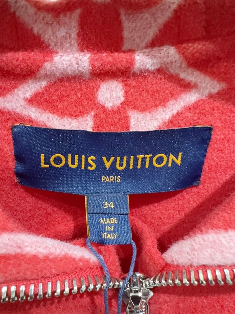 Louis Vuitton Louis Vuitton Wool Coat in Bright Red Size US M / EU 48-50 / 2 - 4 Thumbnail