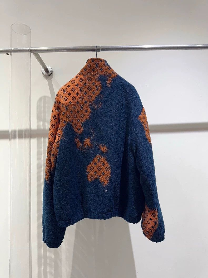 Louis Vuitton LV Tie-Dye Teddy Jacket Fall Winter 2024 Size US L / EU 52-54 / 3 - 3 Thumbnail