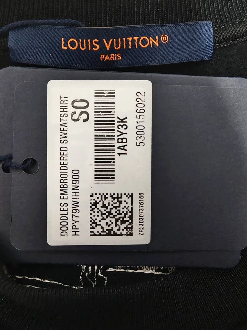 Louis Vuitton Louis Vuitton Embroidered Sweatshirt Size US S / EU 44-46 / 1 - 5 Thumbnail