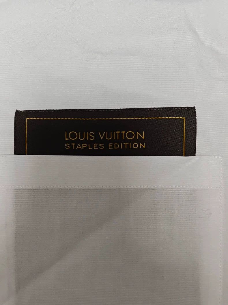Louis Vuitton Louis Vuitton Regular DNA Poplin Shirt Size US XL / EU 56 / 4 - 4 Thumbnail