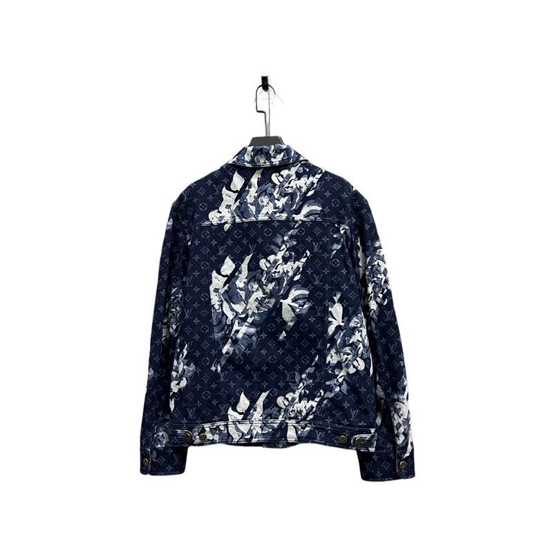 Louis Vuitton Louis Vuitton Tie-Dye Denim Jacket Size US L / EU 52-54 / 3 - 2 Thumbnail