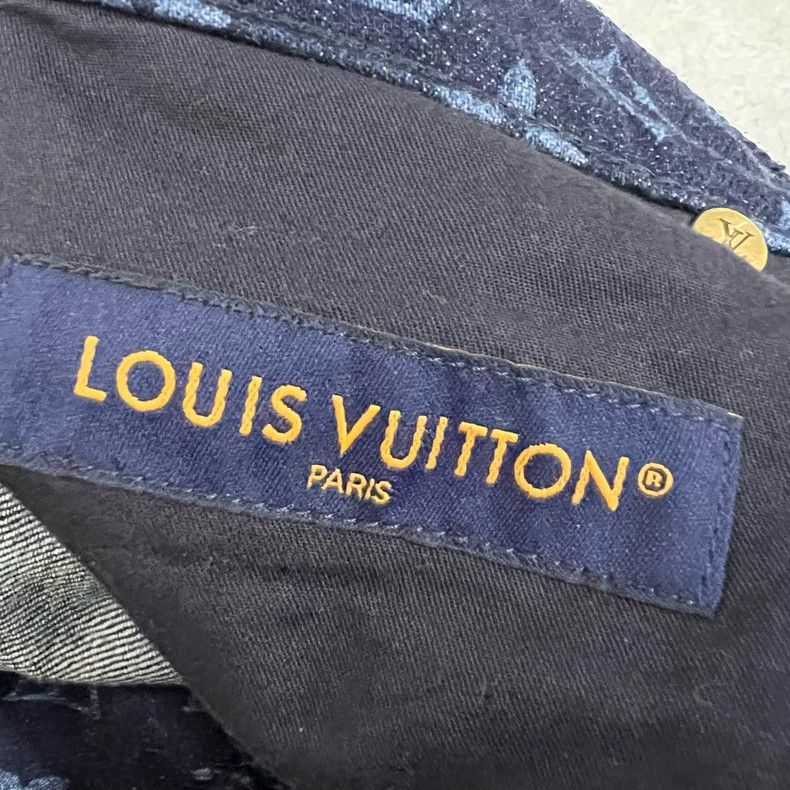 Louis Vuitton Louis Vuitton Monogram Denim Pants 32 Size Size US 32 / EU 48 - 3 Thumbnail