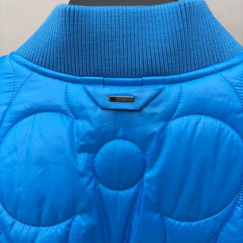 Louis Vuitton Louis Vuitton Blue Baseball Jacket Size US XXL / EU 58 / 5 - 3 Thumbnail