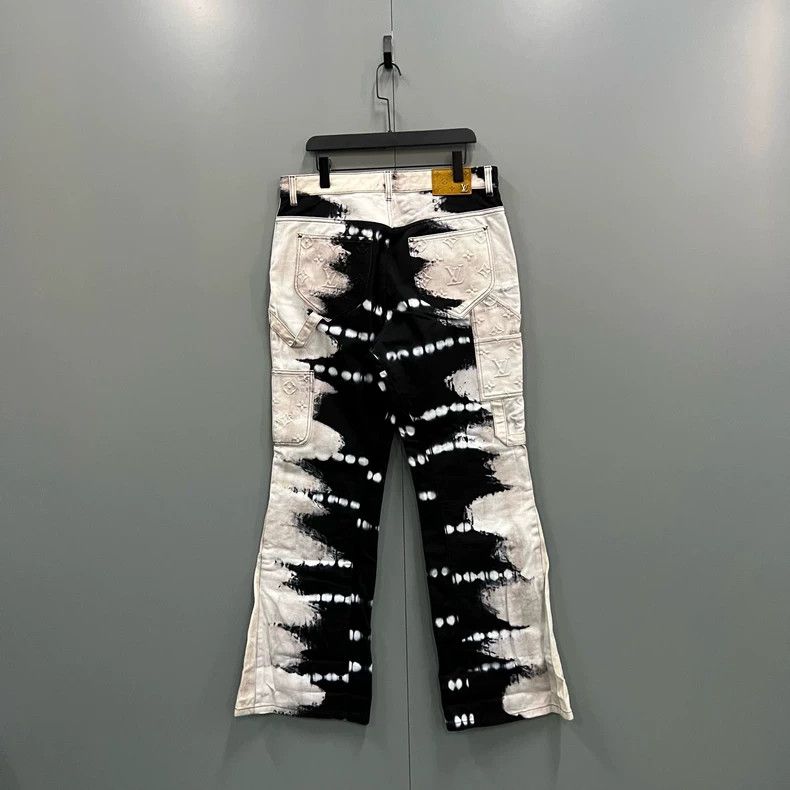 Louis Vuitton Louis Vuitton Tie-Dye Flared Jeans Size US 34 / EU 50 - 2 Thumbnail
