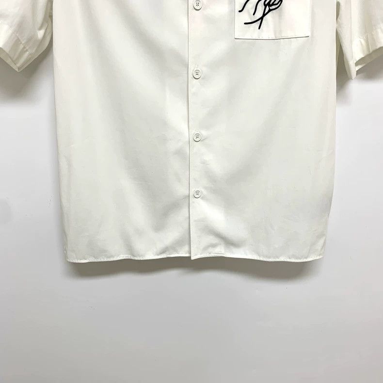 Louis Vuitton Louis Vuitton Embroidered Short Sleeve Cardigan Size US M / EU 48-50 / 2 - 6 Thumbnail