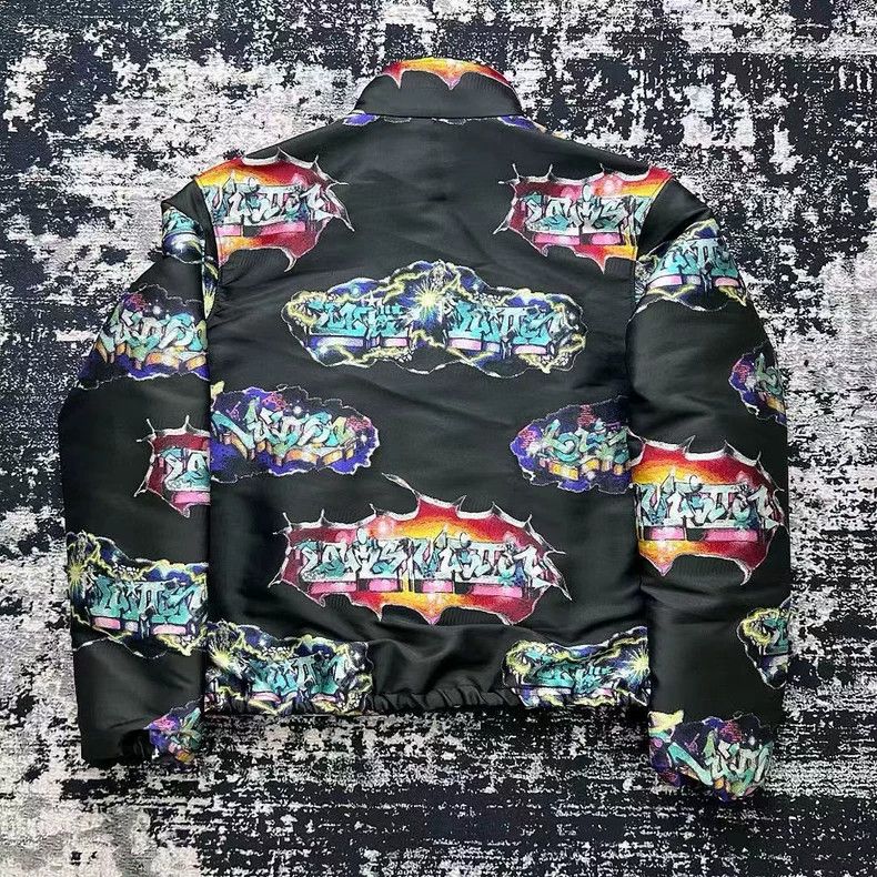 Louis Vuitton Louis Vuitton Graffiti Embroidered Jacket Size US L / EU 52-54 / 3 - 2 Thumbnail