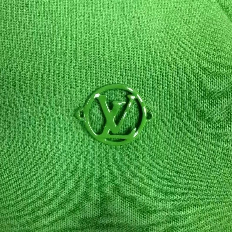 Louis Vuitton Louis Vuitton Logo Hoodie in Green Color Size US XL / EU 56 / 4 - 3 Thumbnail