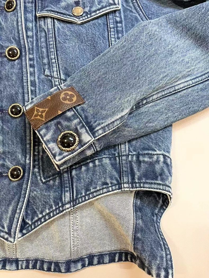 Louis Vuitton Louis Vuitton Denim Jacket Stylish Edition Size US M / EU 48-50 / 2 - 6 Thumbnail
