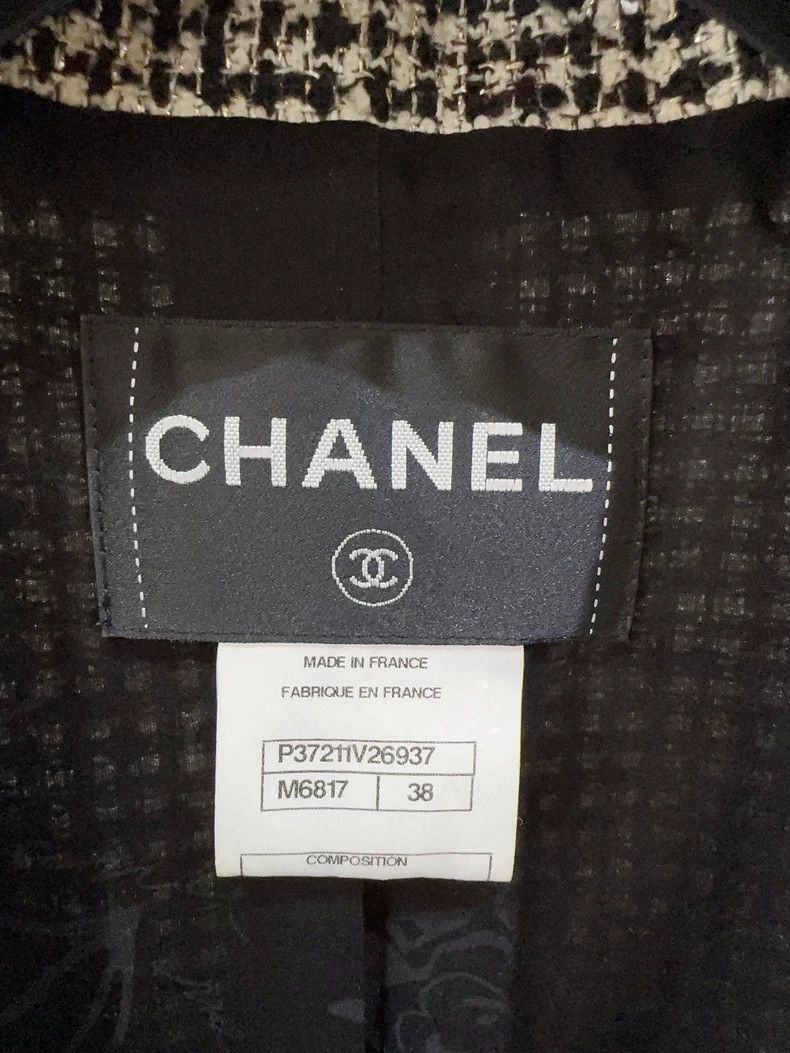 Chanel Chanel Woven Wool Blazer Size US M / EU 48-50 / 2 - 3 Thumbnail