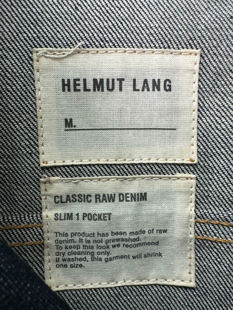 Helmut Lang Helmut Lang 2003SS Denim Jacket with Pocket Size US L / EU 52-54 / 3 - 8 Thumbnail