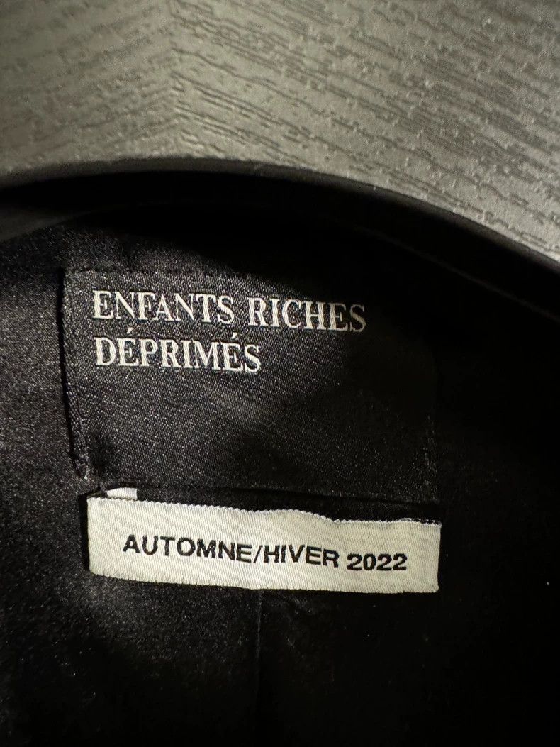 Enfants Riches Deprimes Black Leather Blazer from Enfants Riches Deprimes Size US L / EU 52-54 / 3 - 3 Thumbnail