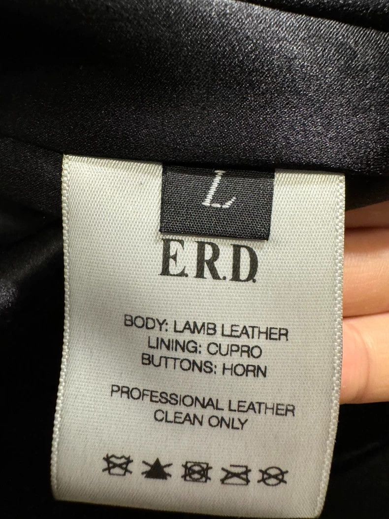 Enfants Riches Deprimes Black Leather Blazer from Enfants Riches Deprimes Size US L / EU 52-54 / 3 - 5 Thumbnail