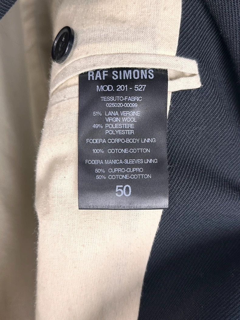 Raf Simons Raf Simons Black Peak Lapel Blazer Size US L / EU 52-54 / 3 - 7 Thumbnail