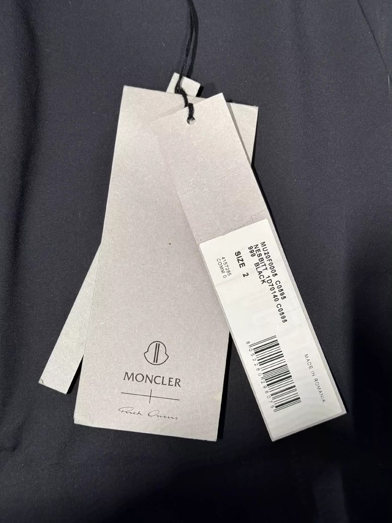 Moncler Rick Owens Moncler Windbreaker Coat Size US M / EU 48-50 / 2 - 6 Thumbnail