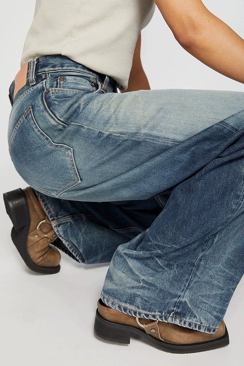 Acne Studios Acne Studios Baggy Denim Pants for Women Size US 31 - 7 Thumbnail