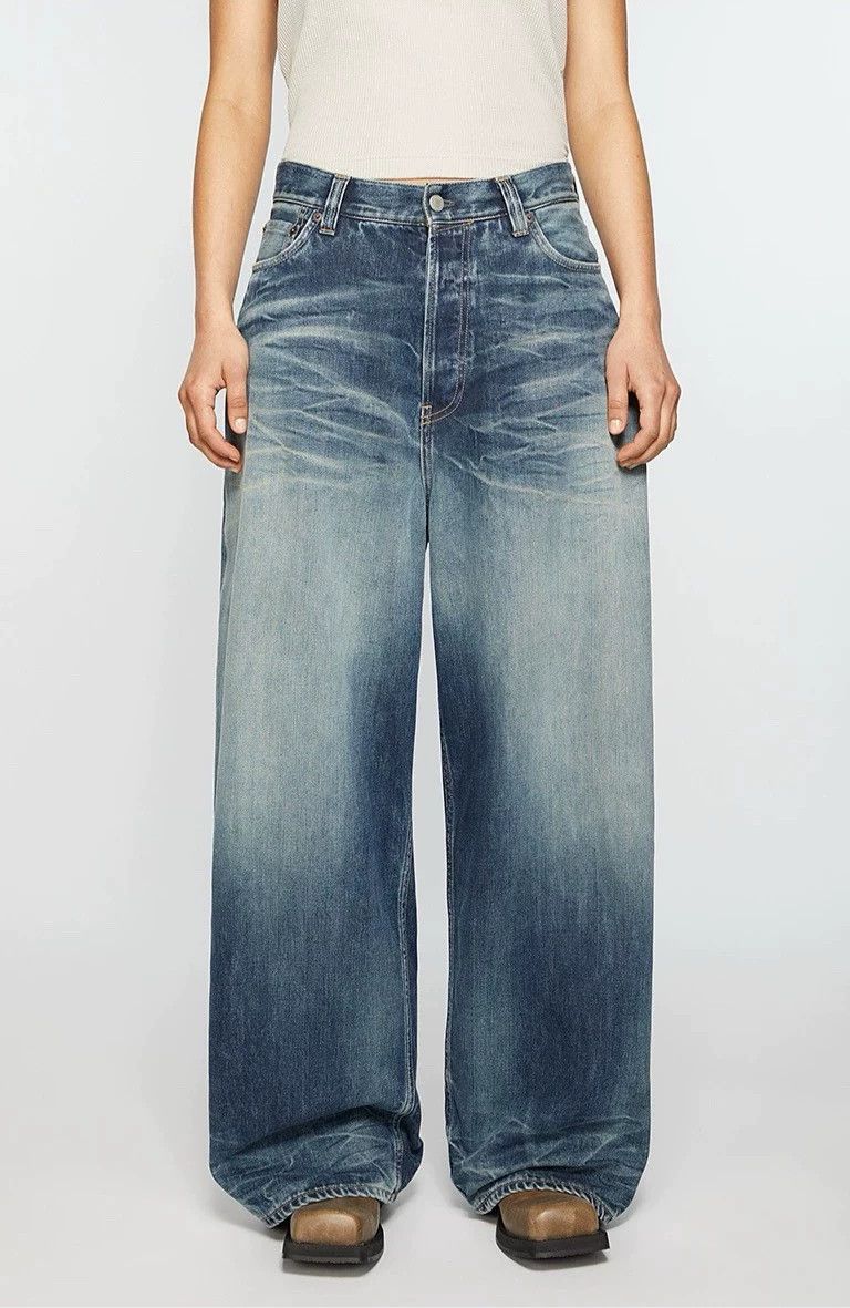 Acne Studios Acne Studios Baggy Denim Pants for Women Size US 31 - 5 Thumbnail