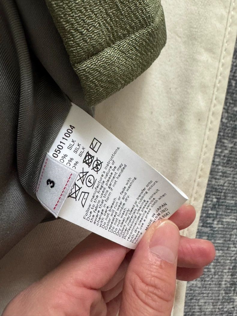 Visvim VISVIM Silk Short Sleeve Shirt in Green Size US M / EU 48-50 / 2 - 4 Thumbnail
